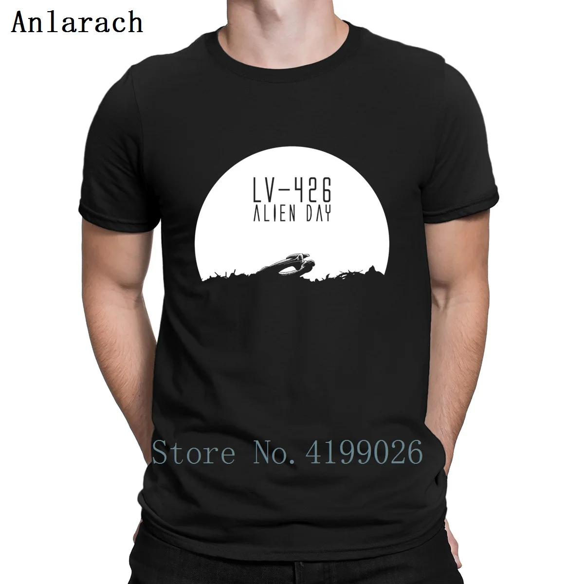 cheap Alien Day Lv426 T Shirt Comical Summer Fit Cotton Vintage S XXXXXL Customized Novelty Shirt