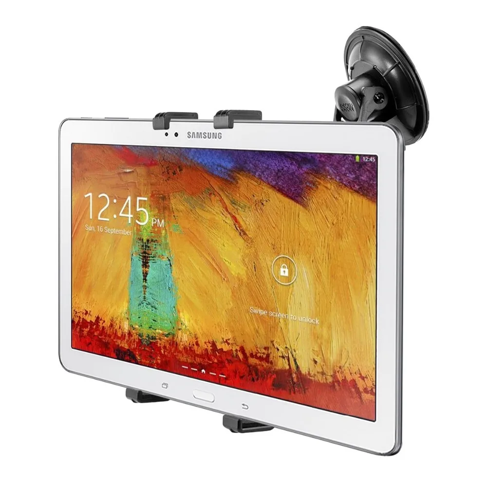 Универсальная подставка для планшета, лобовое стекло, автомобильный держатель для SAMSUNG GALAXY TAB S S2 S3 S4 gps DVD 7 дюймов~ 10,5 дюймов, Поддержка Ipad