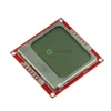 Модуль ЖК-дисплея с монитором, адаптер для белой подсветки PCB 84*48 84x48 5110, экран для контроллера Arduino 3,3 В, цифровая точечная матрица ► Фото 1/4