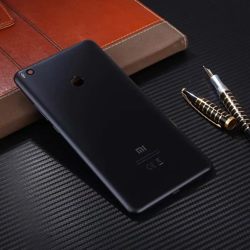 Оригинальный Корпус для Xiaomi Max 2 Mi Max2 металлическая батарейка задняя крышка