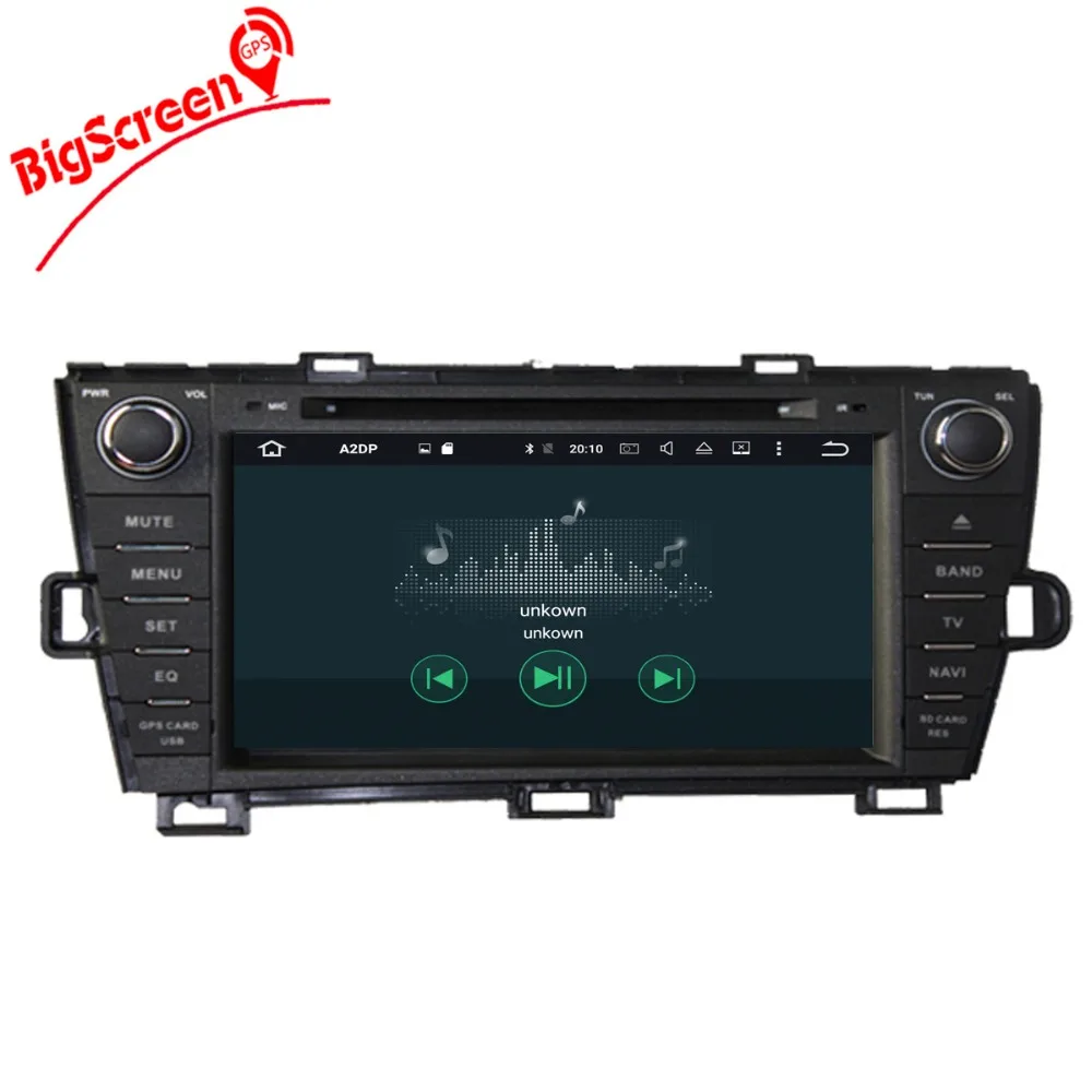 Flash Deal The Newest Android 7.1 8.0 Car CD DVD Player Stereo GPS Navi For Toyota Prius 2009-2013 Head Unit Multimedia Autoradio Satnav 5