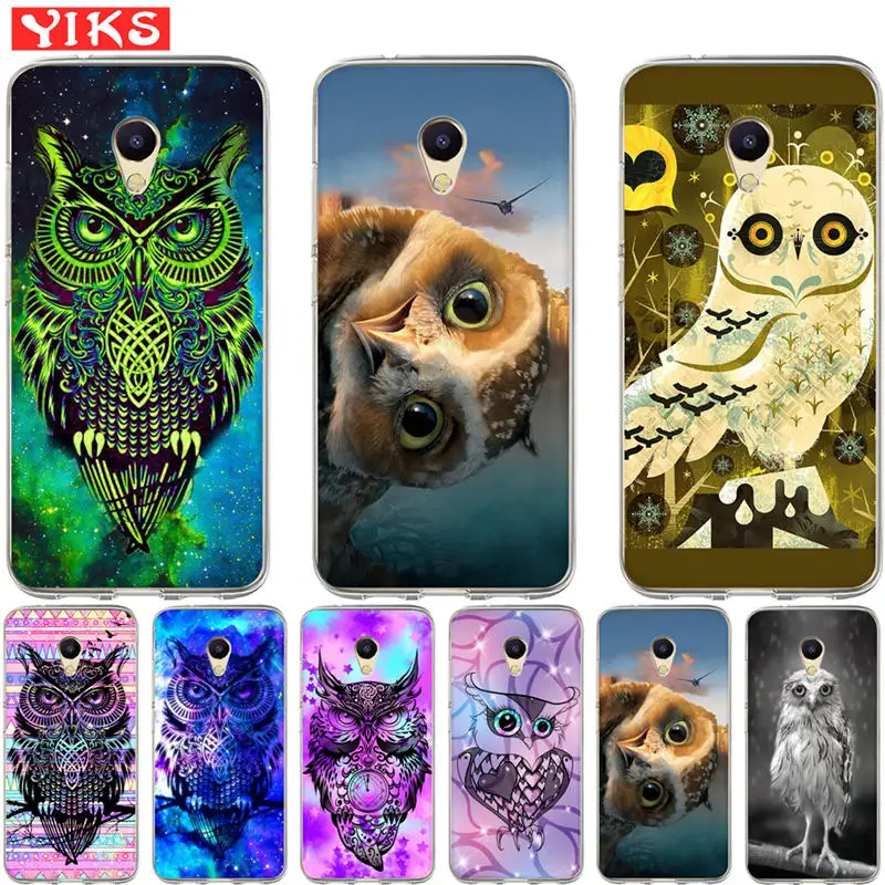 

Luxury fashion cute starry owl Cases For Meizu M5S M3S M5C M3 M5 M6 S C Note U10 U20 Pro 6 Case Cover Coque Fundas Capinha Etui