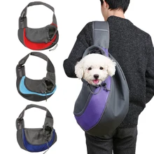 Портативный маленькая собака переноска сумка для отдыха на открытом воздухе, Сумки из натуральной кожи сетчатые Одиночная сумка через плечо перевязь переноска для животных сумка-тоут для сумка для кошек для собак