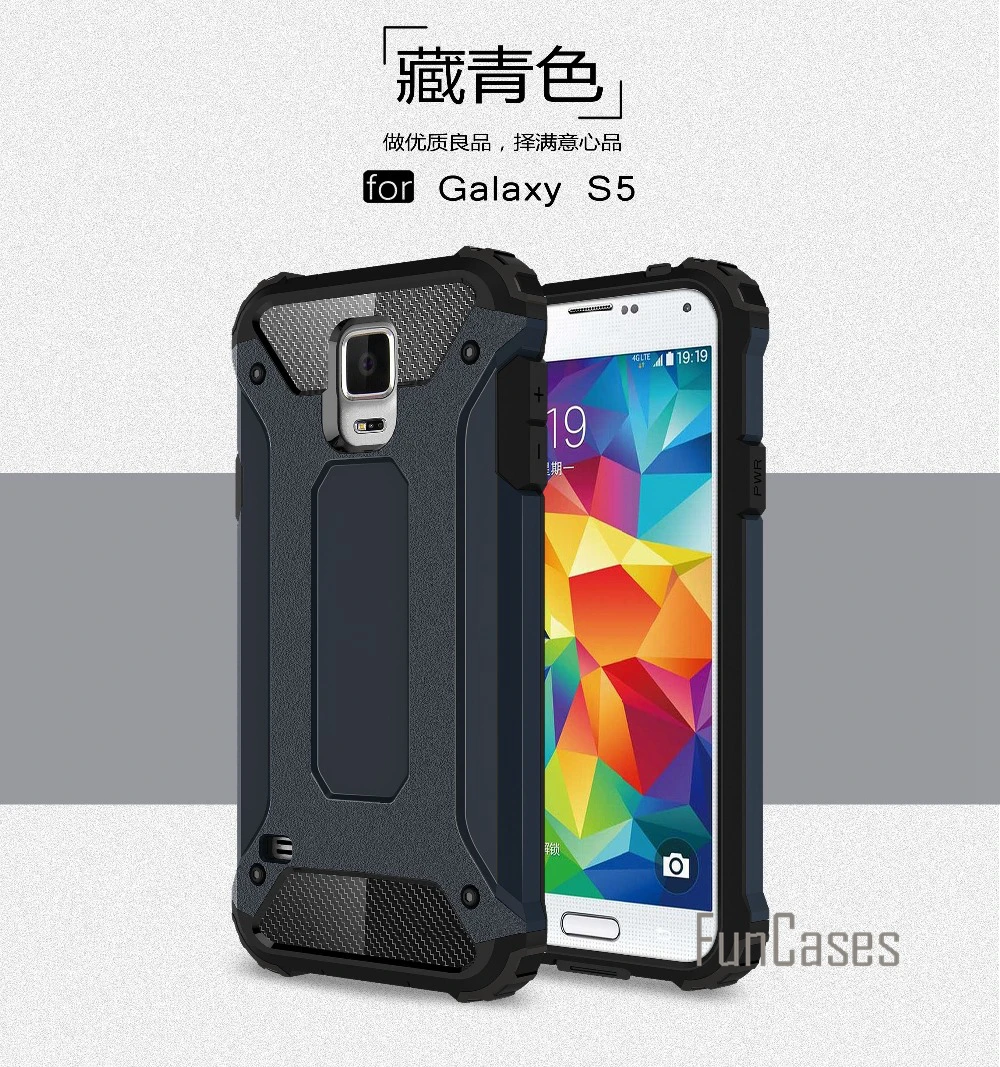 Bolso para Samsung Galaxy s5 protección i9600 s 5 leopardo