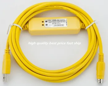 

5pcs High quality PLC programming cable USB-QC30R2 for Q series