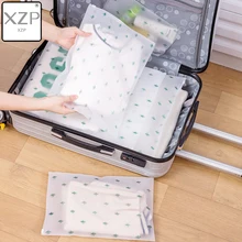 XZP Cactus Plant Cosmetic Bag Travel Makeup Case Women Zipper Make Up Bath Organizer Storage Pouch Toiletry Wash Beaut Kit