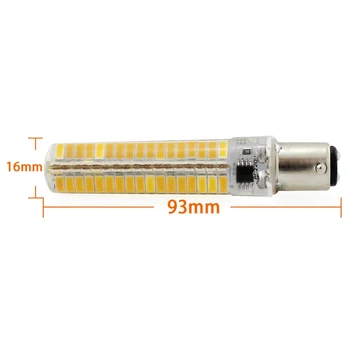 

Light Base BA15D LED Dimmable Silicone Lamp LED Corn Bulb 136 Leds SMD 5730 Epistar chip 220v 200V-240V Drop Shopping
