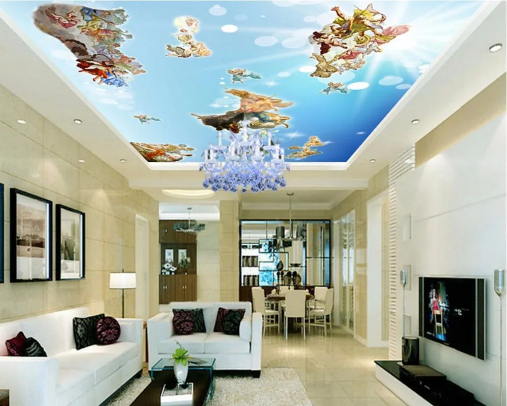 3d Ceiling Murals Wallpaper Customize Wallpaper For Walls 24F
