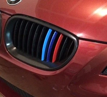 3 шт./компл. наклейки из углеродного волокна в цветах для BMW M3 M5 E46 E39 E60 E90 E36 F10 F20 F30