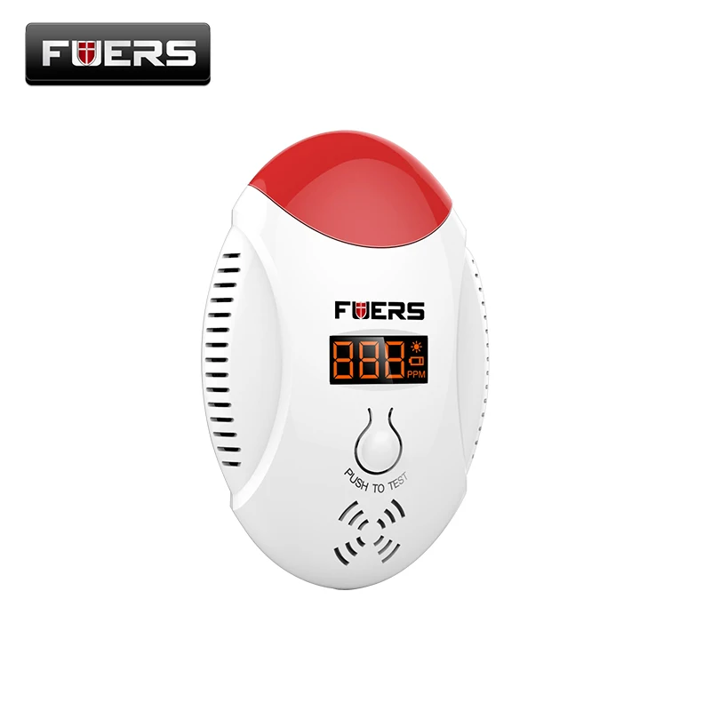 

CO Gas Sensor Detector voice prompt Carbon Monoxide Poisoning Alarm Detector LCD Independent Warning High Sensitive Alarm sensor
