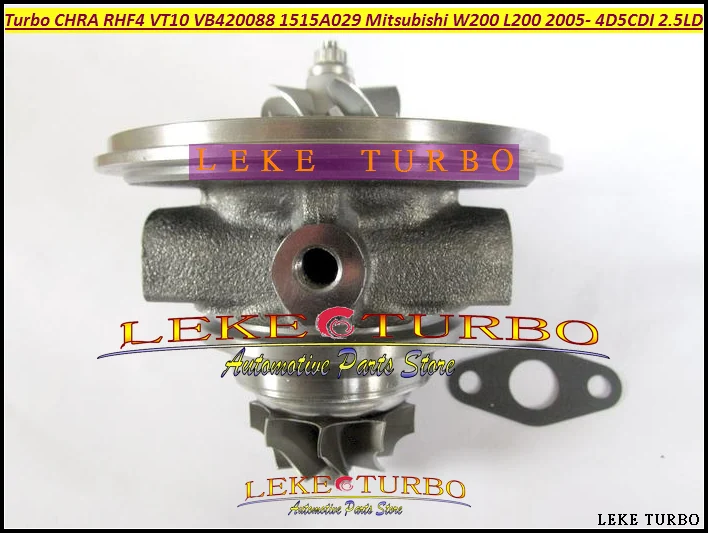 RHF4 1515A029 VT10 VB420088 Turbocharger Cartridge Turbo CHRA For Mitsubishi W200 L200 Truck 2005- 4D5CDI 2.5L TD 98KW