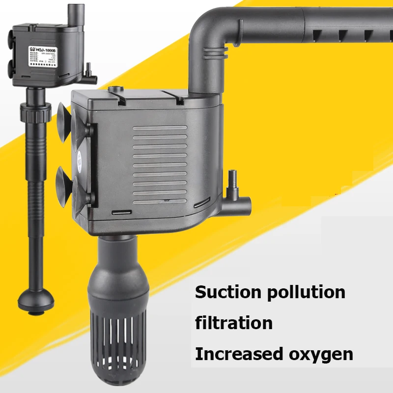 Filter fish tank filter 3 in 1 submersible pump increased