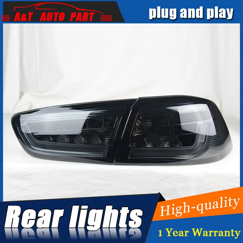 

Car Styling for Mitsubishi LANCER Taillights 2010-2012 for LANCER LED Tail Lamp Rear Lamp DRL+Brake+Park+Signal led lights