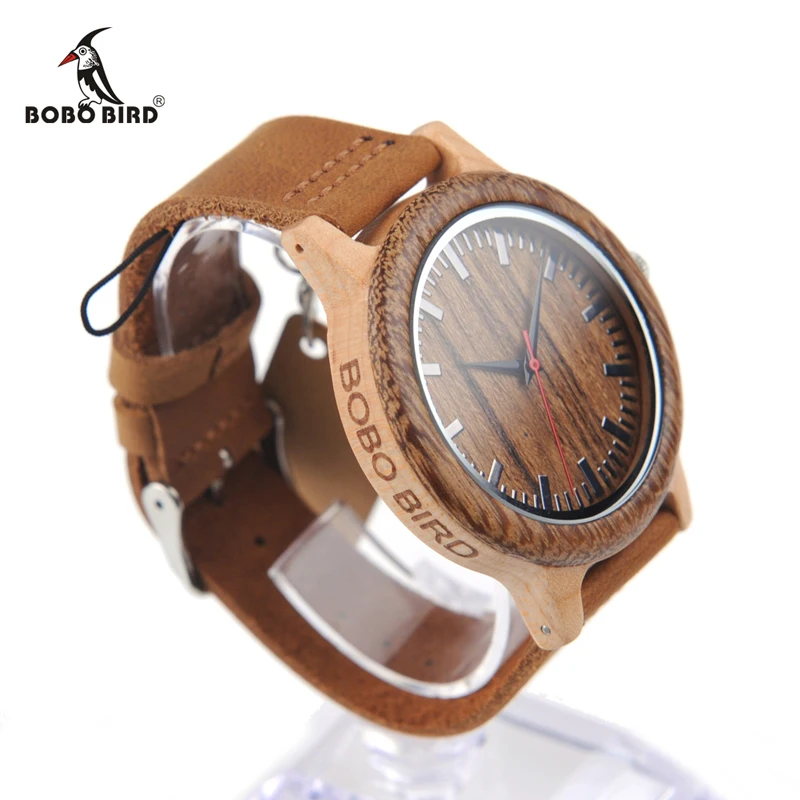 BOBO BIRD Wooden watches luxury wood wristwatches for men and women (4)