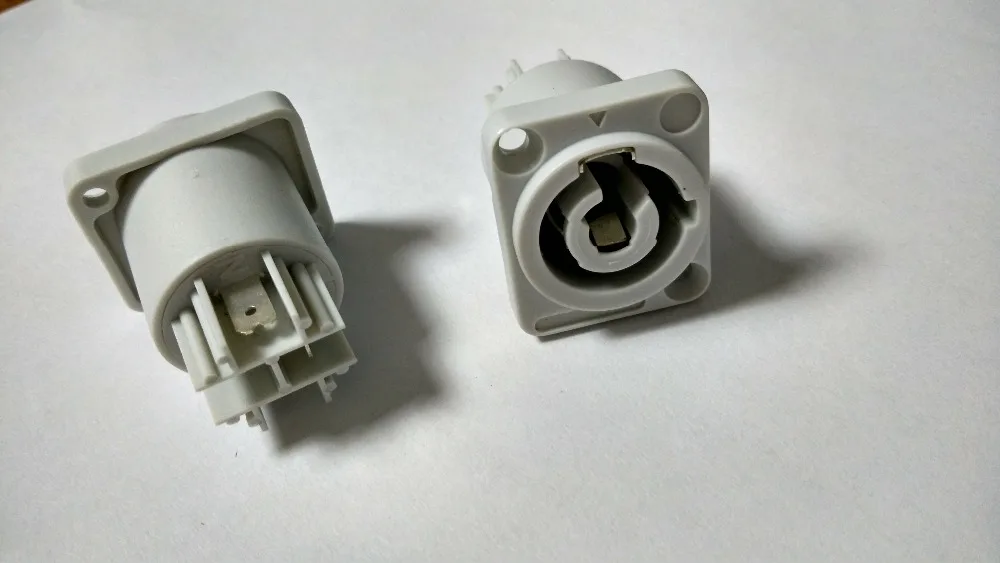 imágenes para 20 unids gris Salida NAC3MPB-1 Neutrik Powercon conector de Montaje En Chasis Panel imágenes para 20 unids gris Salida NAC3MPB-1 Neutrik Powercon conector de Montaje En Chasis Panel