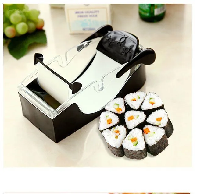 

1PC Sushi Maker Cutter Roller DIY Kitchen Perfect Magic Onigiri Roll Tool Sushi Mold Cooking Tools OK 0420