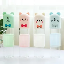 Креативная чашка, новинка, кошачьи ушки, принт, Прозрачное пластиковое стекло, портативный силиконовый рукав, однослойное, высокое боросиликатное стекло