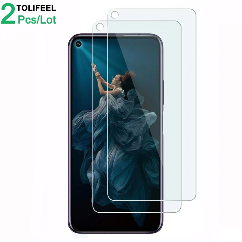 

2Pcs Tempered Glass For Huawei Honor 20 Screen Protector 9H 2.5D Phone On Protective Glass For Huawei Honor 20 Pro Glass