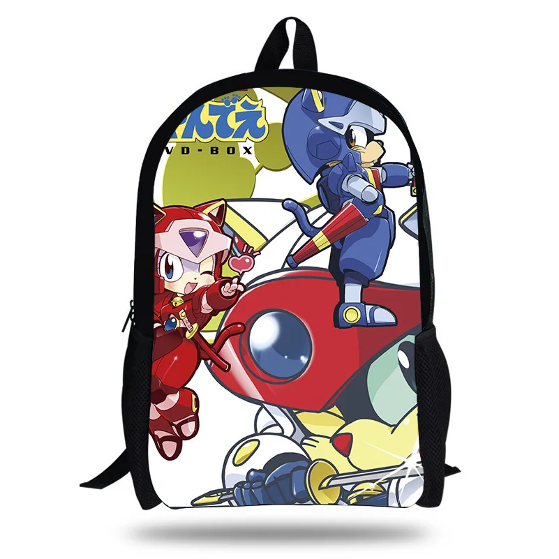 Kollegg милые Samurai Pizza Cats печати детей рюкзак для путешествий Mochila школьные рюкзаки