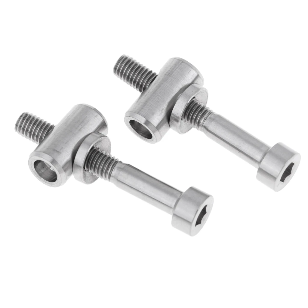 Bike Seat Post Fixed Bolts Titanium Bicycle Fixed Screw Titanium Color M5x30