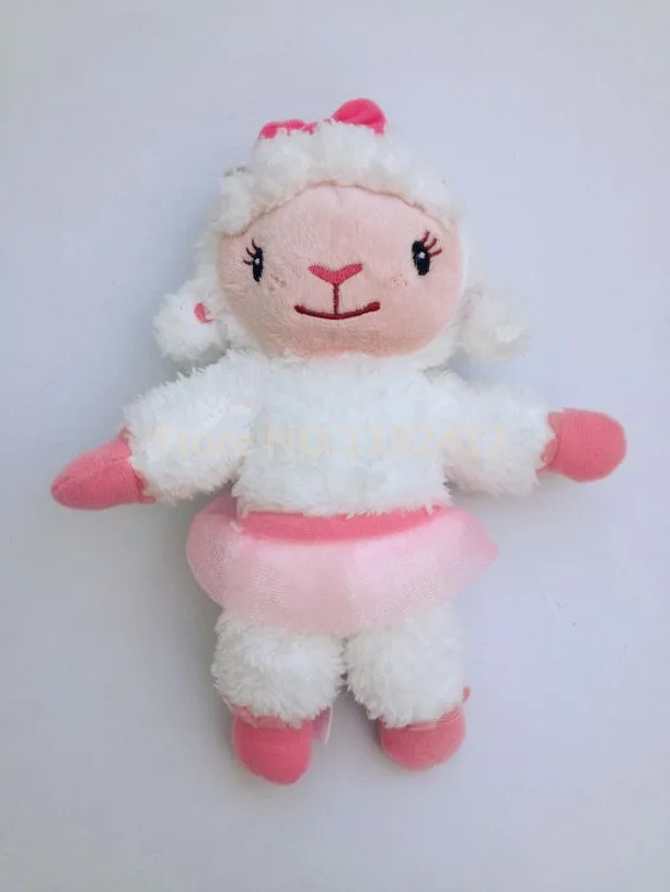 Doc McStuffins игрушка мини Lambie овечка плюшевая фигурка мягкие животные 20 см 8 ''Милые Игрушки для маленьких девочек для детей детские подарки