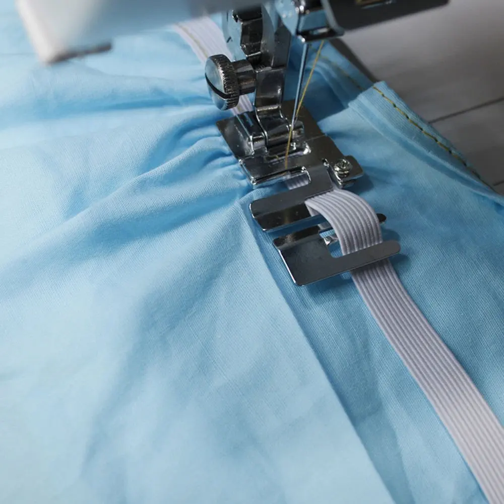 

DOMESTIC SEWING MACHINE FOOT PRESSER # 9907-6 HIGH QUALITY ELASTIC CORD BAND FABRIC STRETCH