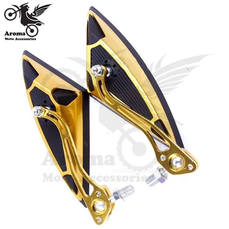 

golden motorcycle rearview mirror for KTM motocross rear view mirror ATV Off-road moto side mirror dirt pit bike accessories hot