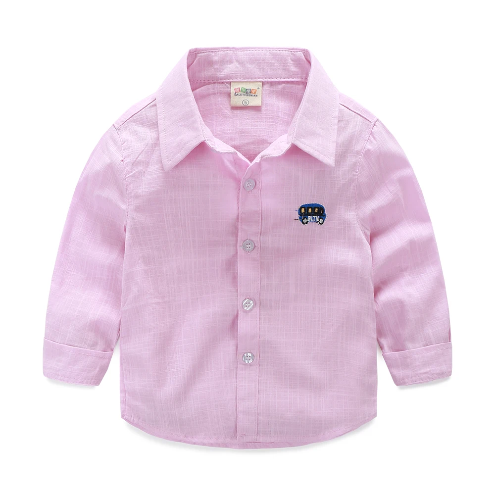 Boys Shirts Cotton Fashion Children Clothing High Quality School ...