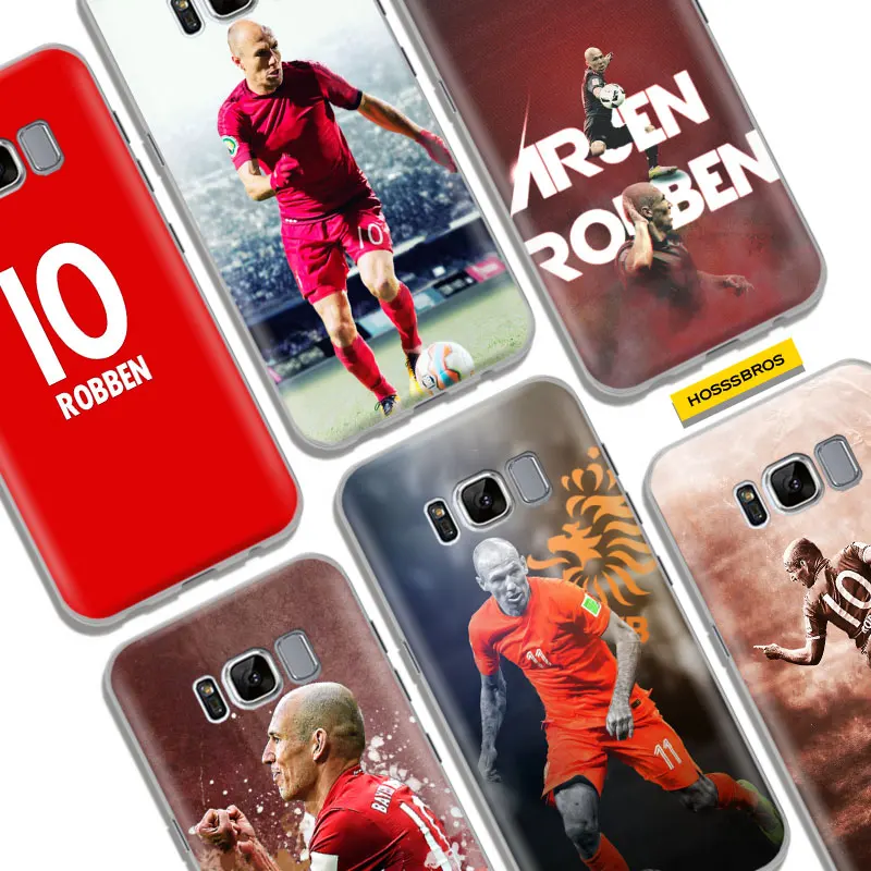 

Arjen Robben Coque Phone Case Cover Shell For Samsung Galaxy S4 S5 S6 S7 Edge S8 S9 Plus Note 8 2 3 4 5 A5 A7 J5 2016 J7 2017
