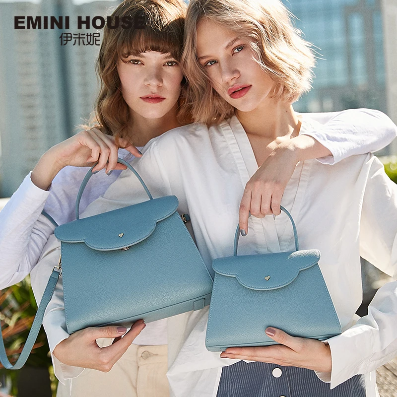 

EMINI HOUSE Cloud Handbag Luxury Handbags Women Bags Designer Split Leather Crossbody Bags For Women Shoulder Bag