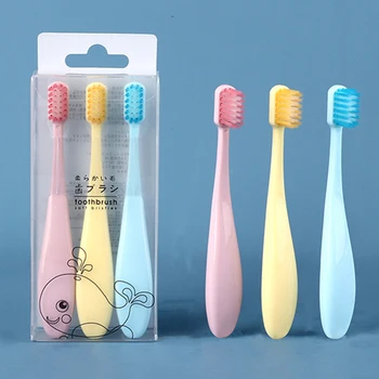 

3pcs/set Kids New Cute Design Toothbrush Soft Bristles Oral Care Health Tool Tooth Brushes for Children