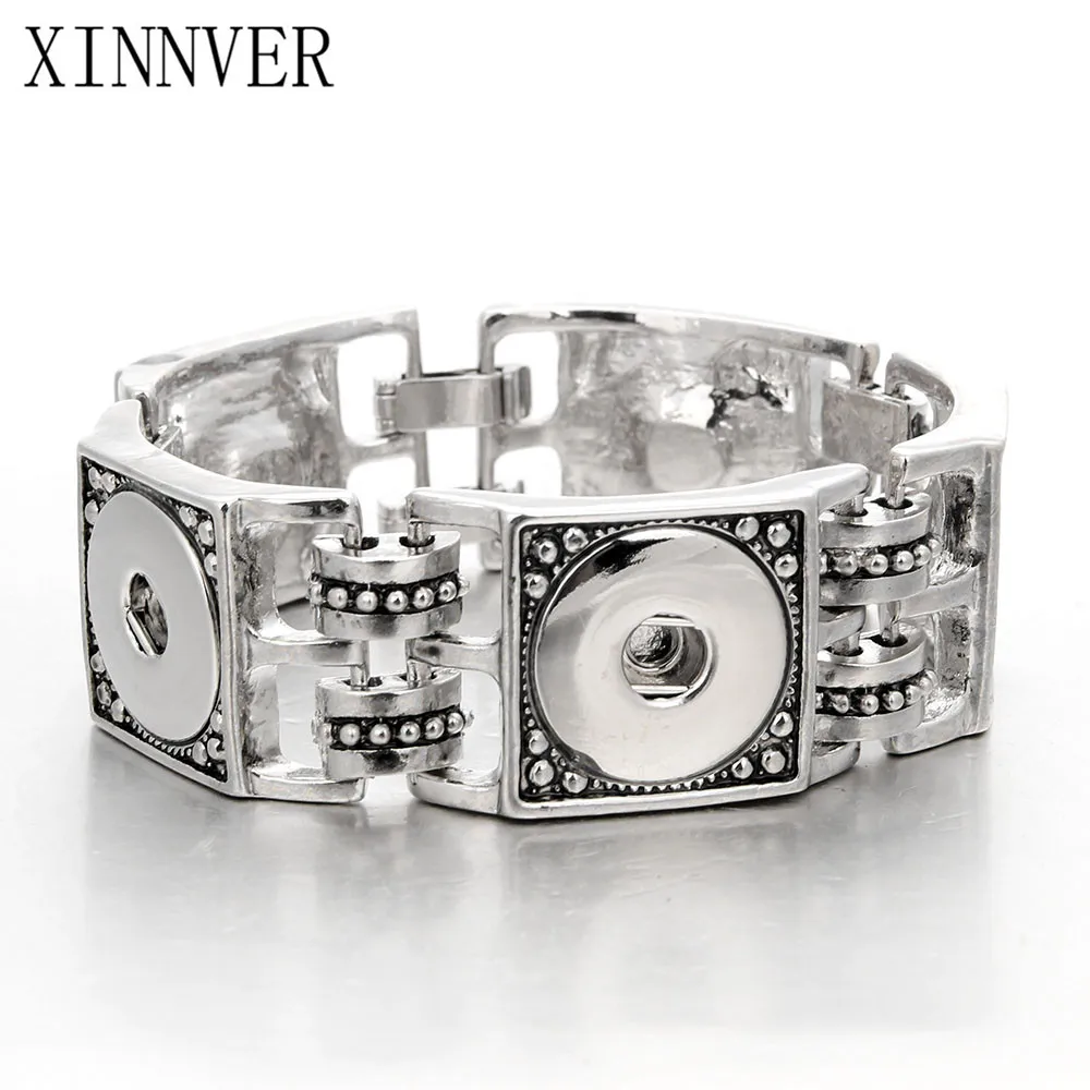 

Bangles Xinnver Snap Bracelet Metal Snap Button Jewelry Bracelet For Womwn Free Shipping ZE250