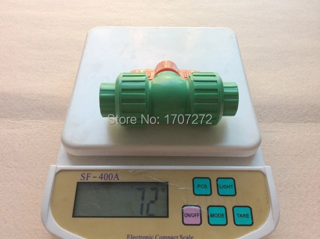 

Plastic Ball Valves Size 20mm Union Household PPR Fittings water valve