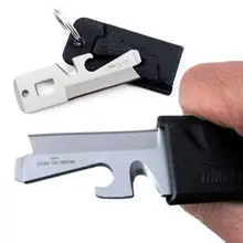 Оболочка отвертка бутылка EDC kydex открывалка брелок Открытый многофункциональный мульти брелок для ключей лагерь резак инструмент Многоцелевой Карманный Комплект