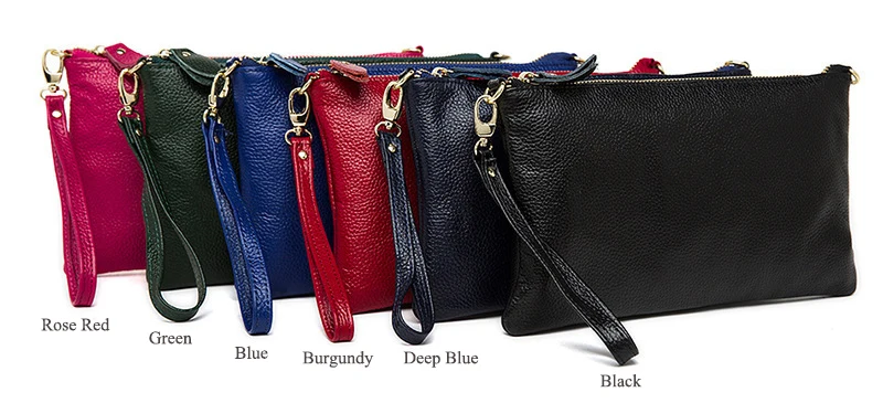 MJ Women Genuine Leather Shoulder Bag Female Real Leather Messenger Bag Crossbody Handbag Clutch Purse Ladies Casual Bags (44)