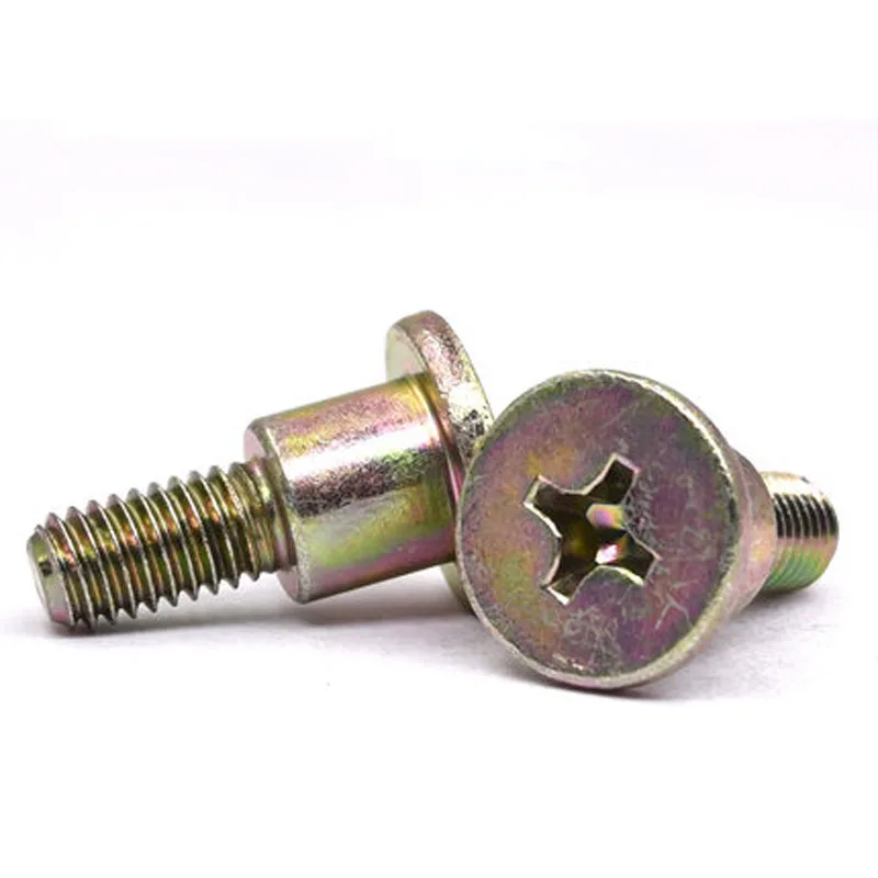 3 шт Phillips Шаг Винт круглая голова половина потока Thrumb винты плоский хвост M6x20mm покрытие оцинкованное железо