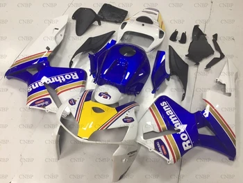 

CBR 600 RR 06 Fairings for Honda CBR600RR 2005 - 2006 Blue White Fairing Kits CBR 600 RR 2006 Abs Fairing