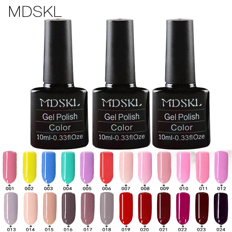 61508 Black Bottle 10ML HOT SALE 132 COLORS Gel Nail Polish Nail Art