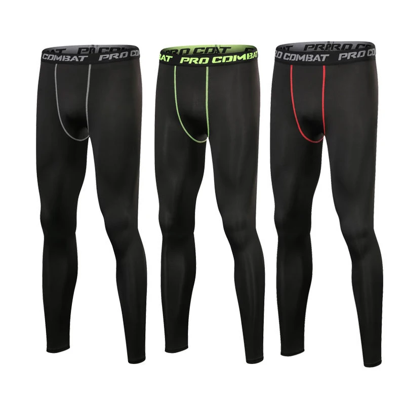 

Sports tights men's fitness running basketball training base compression pants quick-drying breathable elastic pants