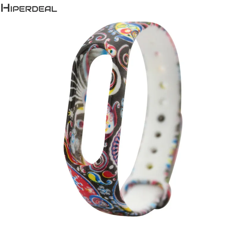 

2018 Printing Pattern Replacement Silicon Smart Watch Quick Release Kit Band Strap For Xiaomi Mi Band 2 Smart Band Xiomi JA10b
