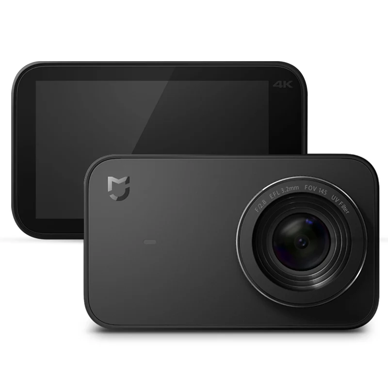 Xiaomi Mijia Mini Camera Sport Action 4K Video Recording WiFi Digital Cameras 145 Wide Angle 6 Axis App Control 2.4 Inch Screen