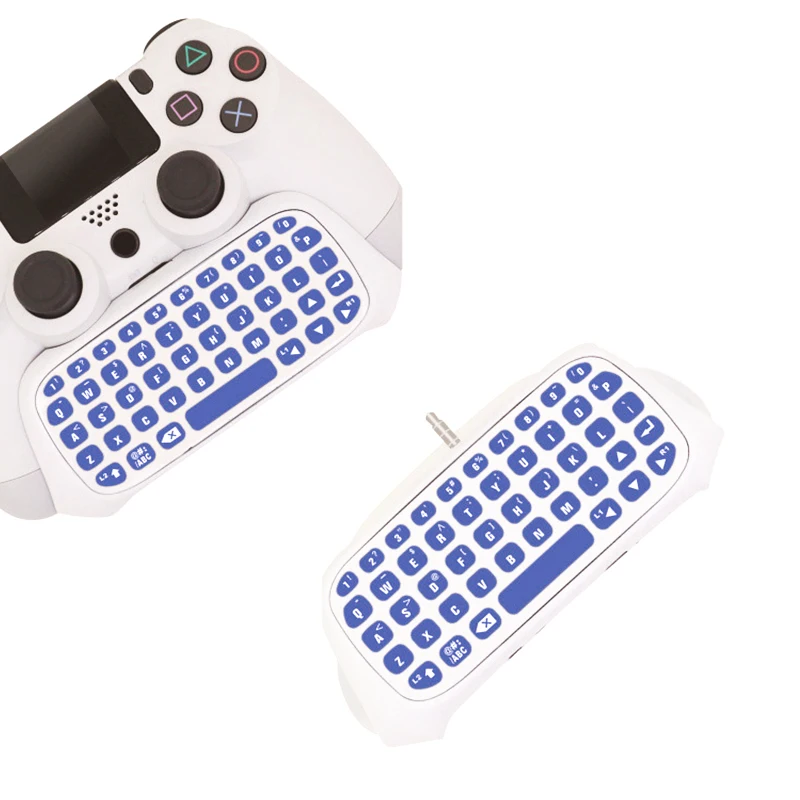 

Mini Bluetooth 3.0 Wireless 10M Distance Chatpad Message Keyboard for PS4 Game Consoles for Sony Playstation 4 PS4 Controller