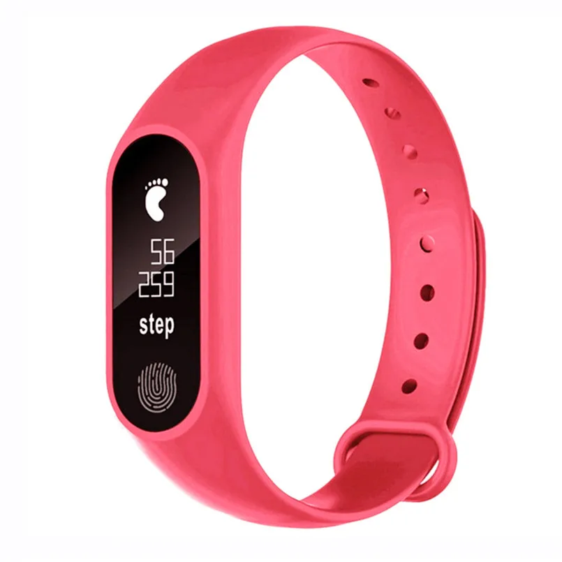 

M2 Sports Pedometer Smart Bracelet Heart Rate Bluetooth 4.0 Smart Watch reloj hombre automatico relojes para hombre smartwatch