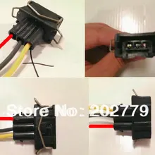 Longyue 10 шт. коннектор инжектора жгут проводов для BOBINA V.W. Седан, GOLF Y JETTA 15 см провод