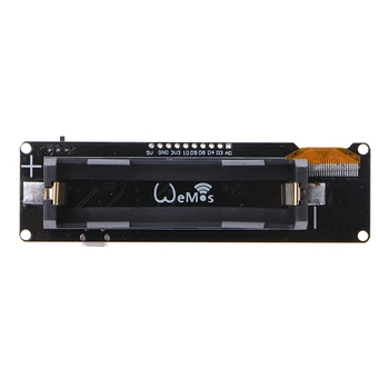 

WeMos D1 ESP-12F ESP8266 Motherboard Module 0.96" With Screen 18650 Battery OLED