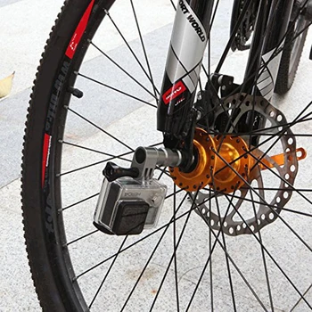

Bicycle Wheel Hub Bracket Holder Bicycle Axle Fixed Bracket for GoPro Hero 3 4 Xiaomi Yi Sjcam Action Camera