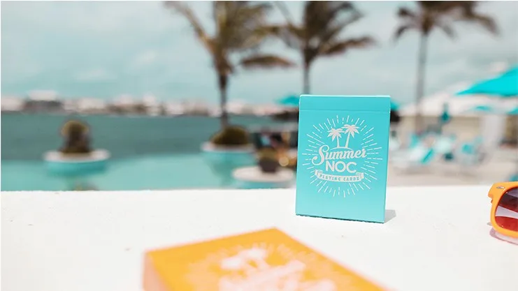 Limited Edition Summer NOC (Blue) Playing Cards 1