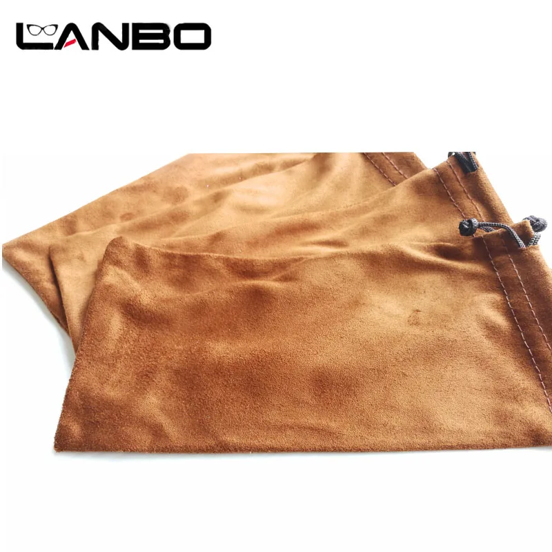 LANBO 100 шт. 18*9,5 см сумка для очков Чехол мягкие очки Charpie тканевая сумка солнцезащитные очки чехол золотой цвет S31