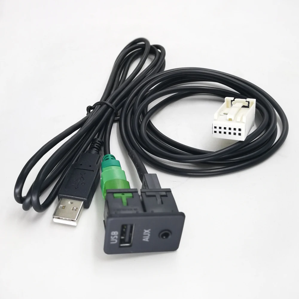 Biurlink AUX переключатель с usb-разъемом аудио адаптер USB/AUX кабель для BMW E60 E61 E63 E64 E66 E81 E82 E70 E90