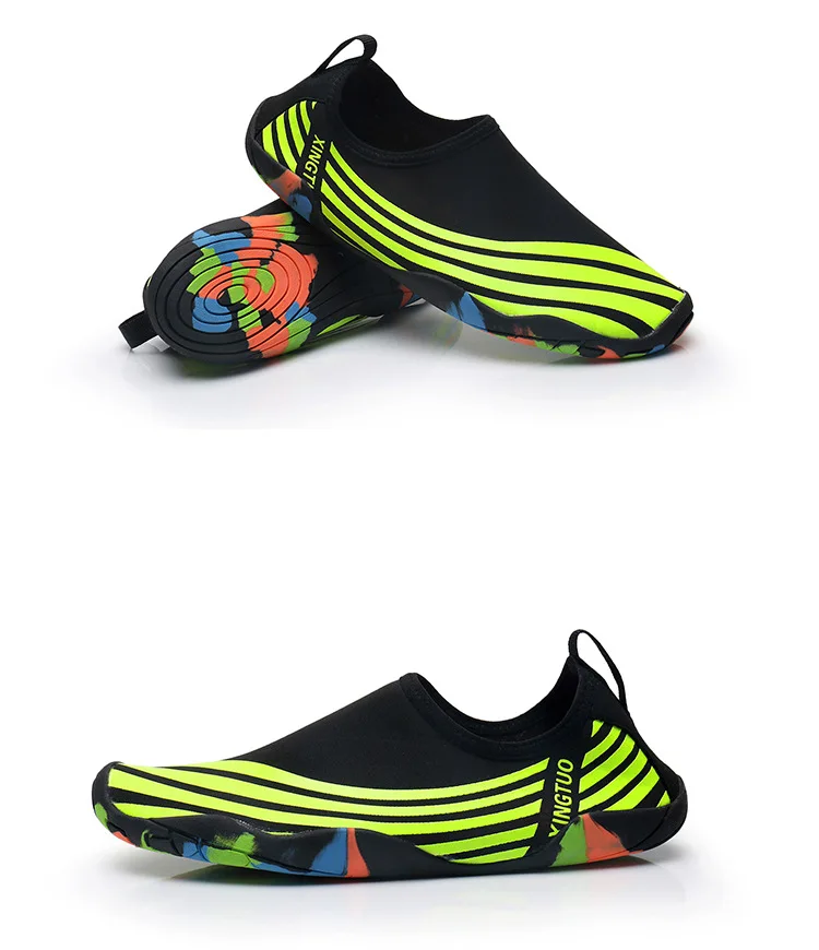 Esporte de Água ao ar Sapatos de Natação Descalço à Beira-mar Livre Sapatos Unissex Latente Wading Condução Fitness Lazer Água Praia Tênis 29 High Quality Esporte e Lazer